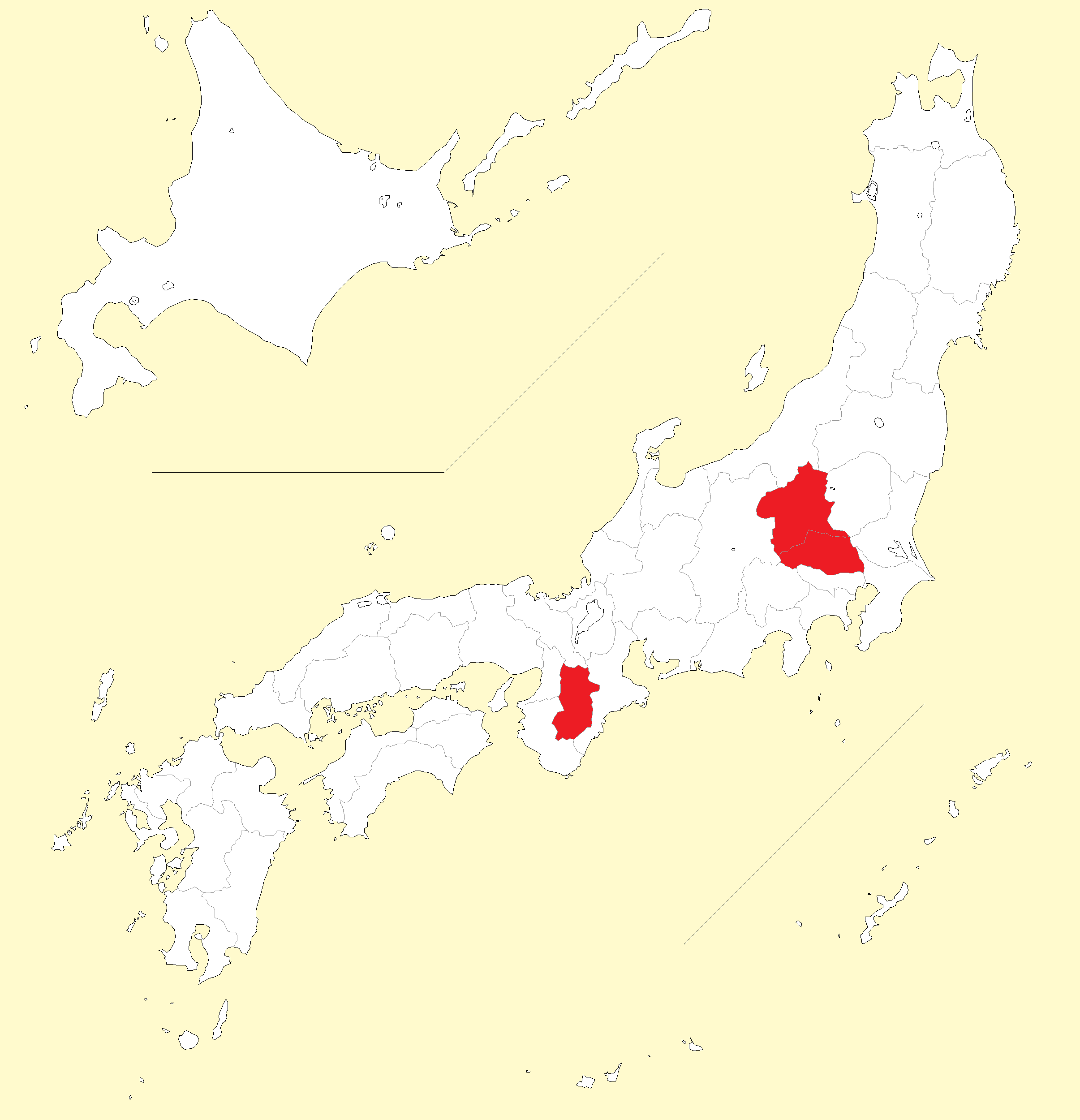 カトウツケオグモ分布